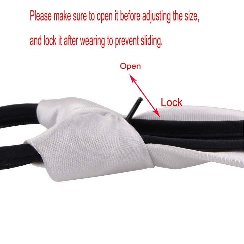 GUCHOL Boys Bow Tie Pocket Square Necktie - 3 Piece Set for Kids with Wedding Praty (White, 1-6 Year) - Image 2